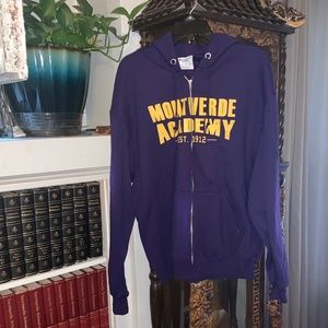 New Champion Collection Thick Pullover Hoodie SZ LRG Purple